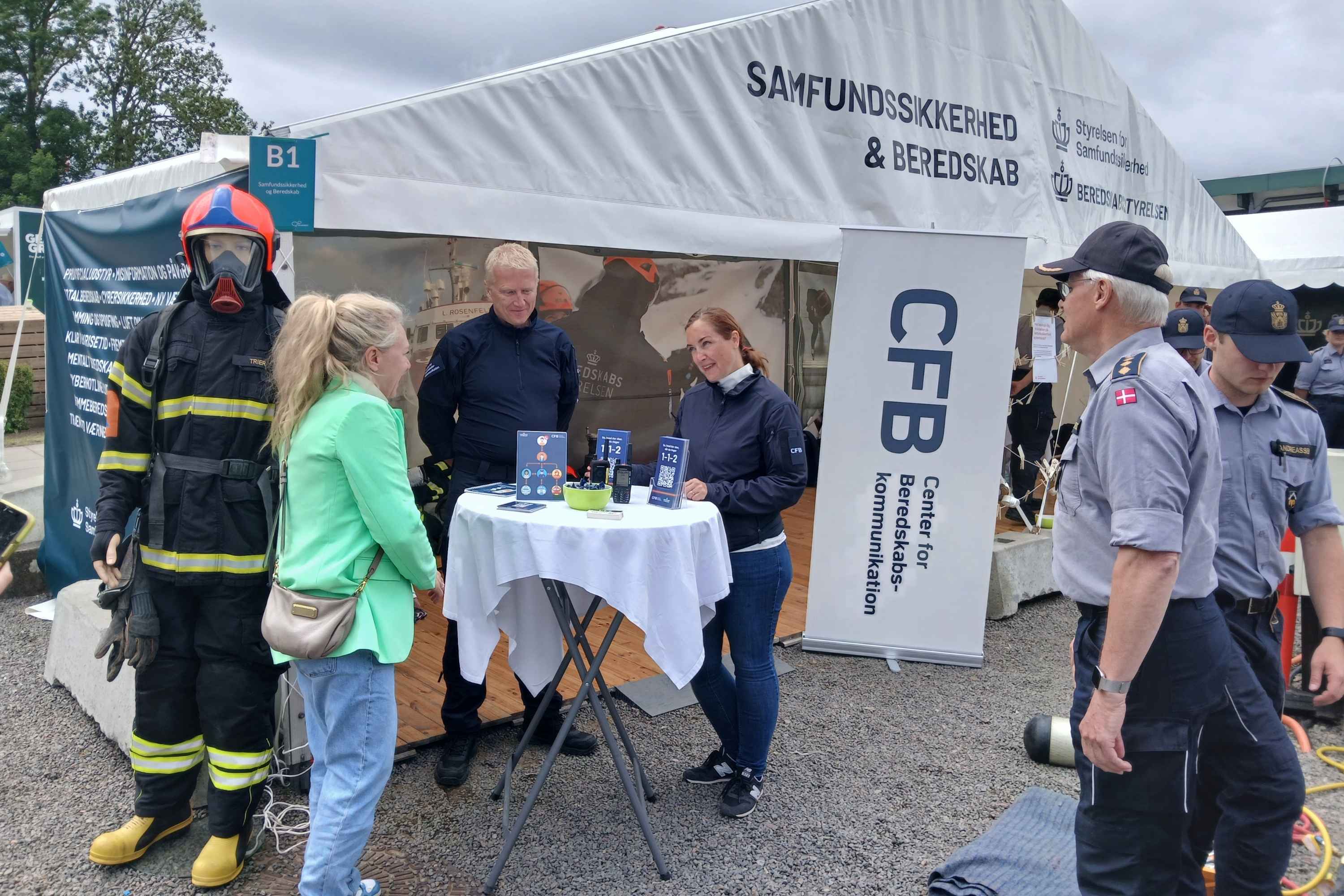 Besøg af ministeren på Folkemødet 2026