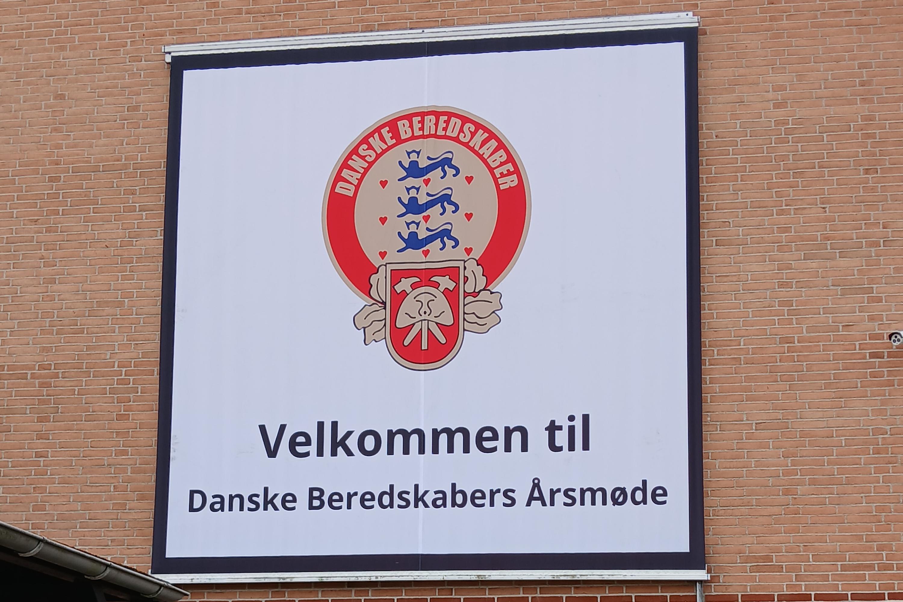 Velkomst banner